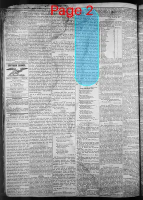 Page thumbnail for The Southern Banner