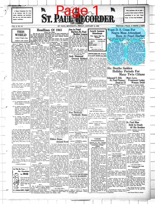 Page thumbnail for St. Paul Recorder