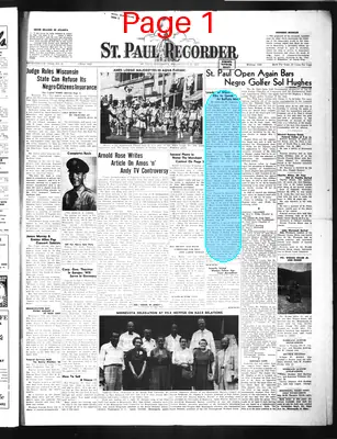 Page thumbnail for St. Paul Recorder