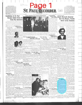 Page thumbnail for St. Paul Recorder