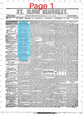 Page thumbnail for St. Cloud Democrat