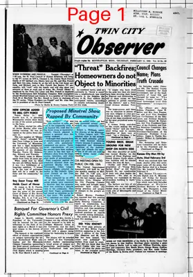 Page thumbnail for Twin City Observer