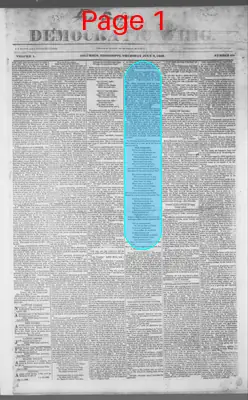 Page thumbnail for The Democratic Whig