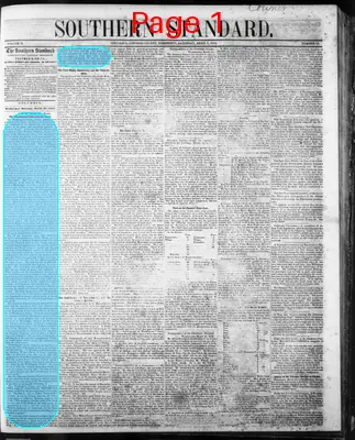 Page thumbnail for Southern Standard