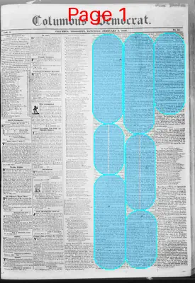 Page thumbnail for Columbus Democrat