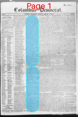 Page thumbnail for Columbus Democrat