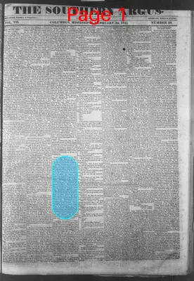 Page thumbnail for Southern Argus
