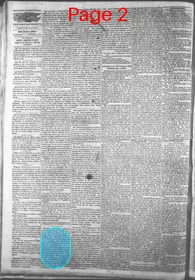 Page thumbnail for The Port Gibson Correspondent