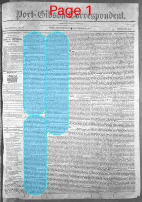 Page thumbnail for The Port Gibson Correspondent