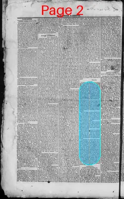Page thumbnail for Lancaster Gazette