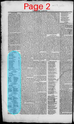 Page thumbnail for Lancaster Gazette