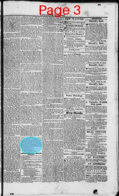 Page thumbnail for Lancaster Gazette