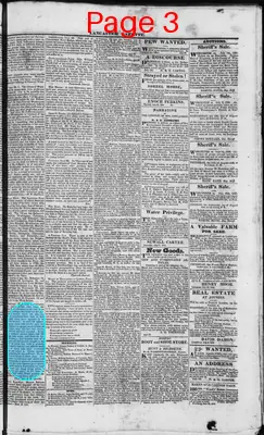 Page thumbnail for Lancaster Gazette