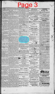 Page thumbnail for Lancaster Gazette