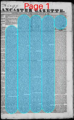 Page thumbnail for Lancaster Gazette