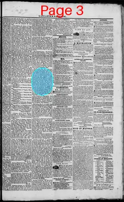 Page thumbnail for Lancaster Gazette