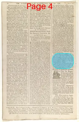 Page thumbnail for The American Gazette, Or, The Constitutional Journal