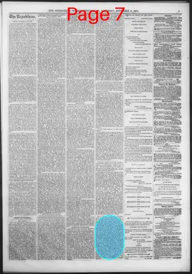 Page thumbnail for Springfield Weekly Republican