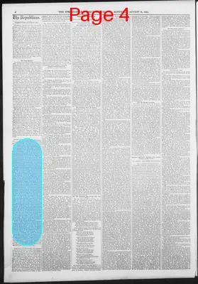 Page thumbnail for Springfield Weekly Republican