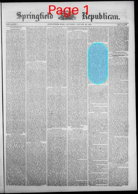 Page thumbnail for Springfield Weekly Republican