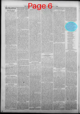 Page thumbnail for Springfield Weekly Republican