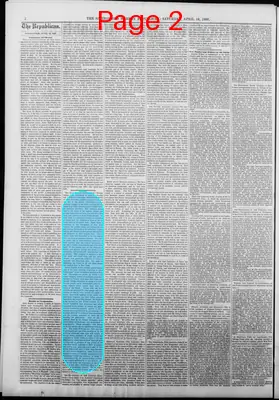 Page thumbnail for Springfield Weekly Republican