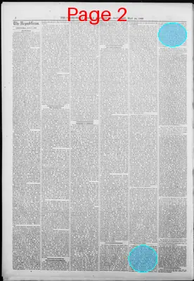 Page thumbnail for Springfield Weekly Republican