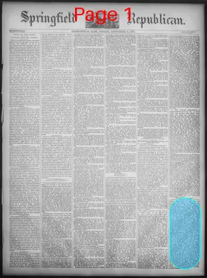 Page thumbnail for Springfield Weekly Republican