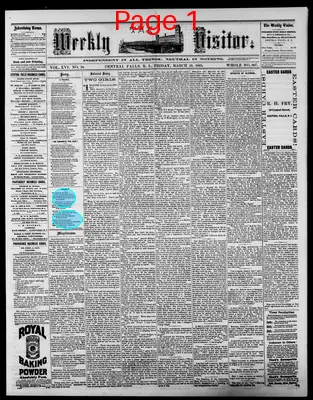 Page thumbnail for The Weekly Visitor