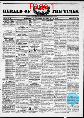 Page thumbnail for Herald Of The Times