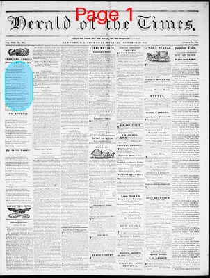 Page thumbnail for Herald Of The Times