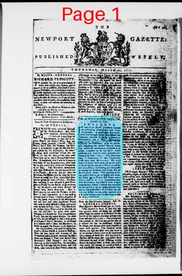 Page thumbnail for The Newport Gazette