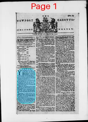 Page thumbnail for The Newport Gazette