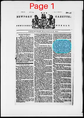 Page thumbnail for The Newport Gazette