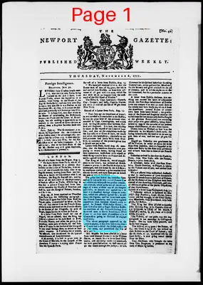 Page thumbnail for The Newport Gazette