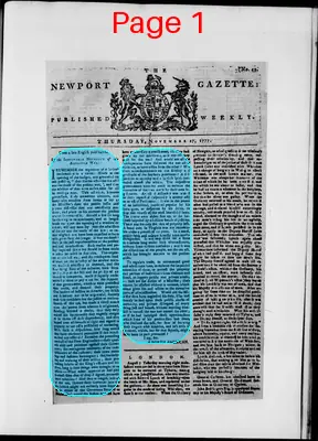 Page thumbnail for The Newport Gazette