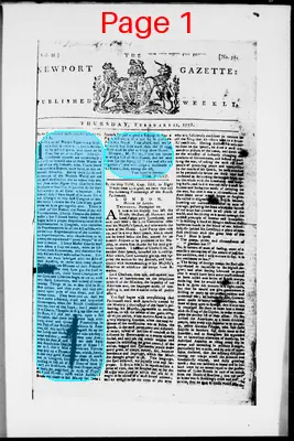 Page thumbnail for The Newport Gazette