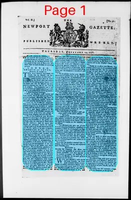 Page thumbnail for The Newport Gazette