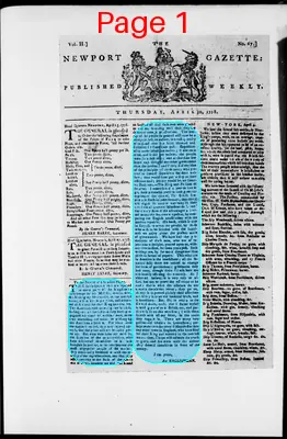 Page thumbnail for The Newport Gazette