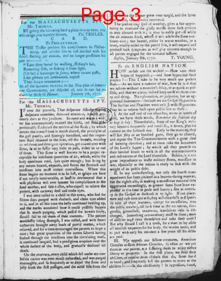 Page thumbnail for The Massachusetts Spy