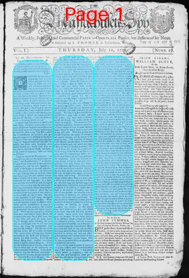 Page thumbnail for The Massachusetts Spy