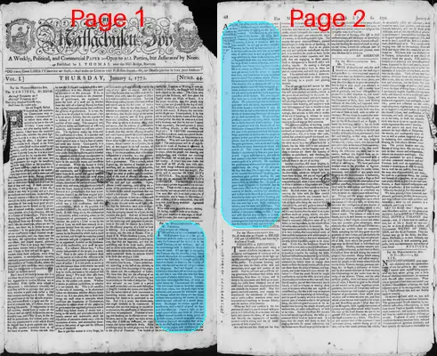 Page thumbnail for The Massachusetts Spy