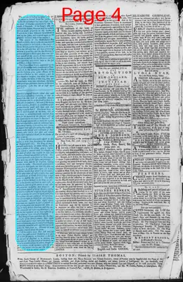 Page thumbnail for The Massachusetts Spy, Or, Thomas's Boston Journal
