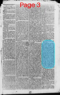 Page thumbnail for The Massachusetts Spy, Or, Thomas's Boston Journal