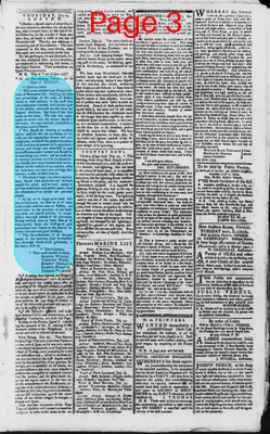 Page thumbnail for The Massachusetts Spy, Or, Thomas's Boston Journal