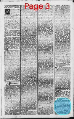 Page thumbnail for The Massachusetts Spy, Or, Thomas's Boston Journal