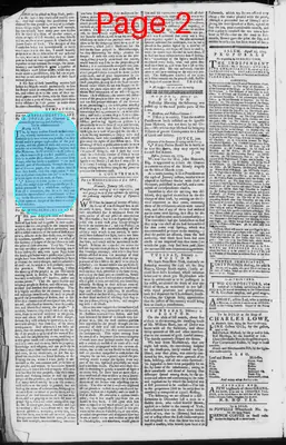 Page thumbnail for The Massachusetts Spy, Or, Thomas's Boston Journal