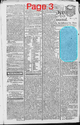 Page thumbnail for The Massachusetts Spy, Or, Thomas's Boston Journal