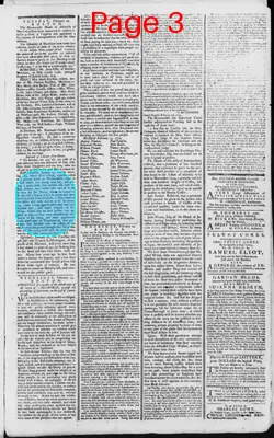 Page thumbnail for The Massachusetts Spy, Or, Thomas's Boston Journal