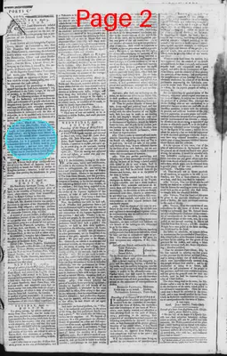Page thumbnail for The Massachusetts Spy, Or, Thomas's Boston Journal
